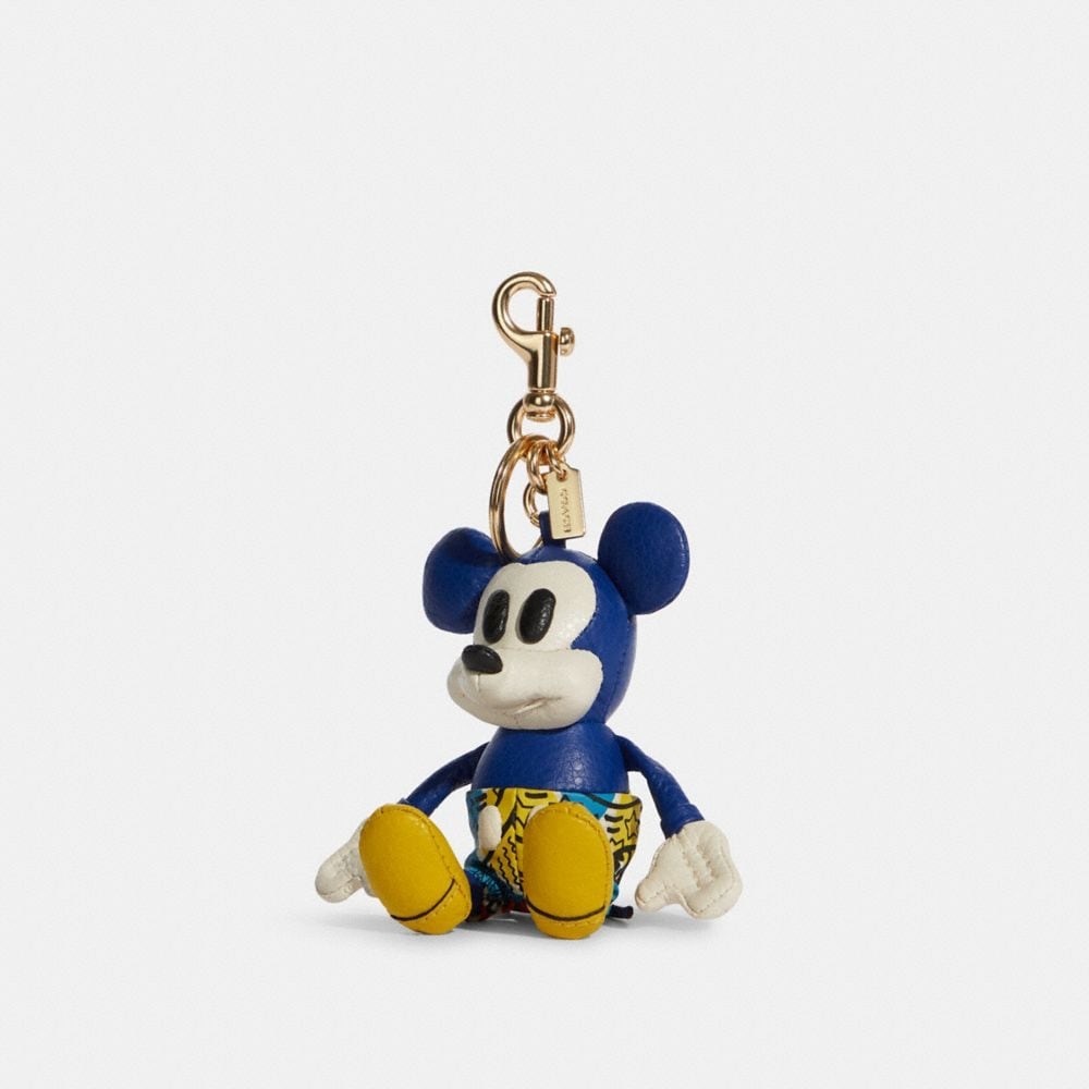 -Coach Disney Mickey Mouse X Keith Haring Collectible Bag Charm NWT